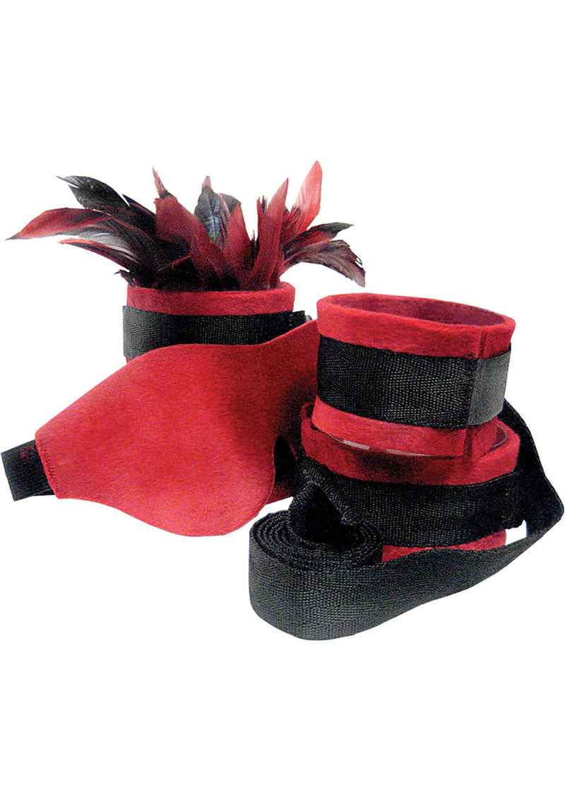Sportsheets Sexy Submissive Kit - Red/Black
