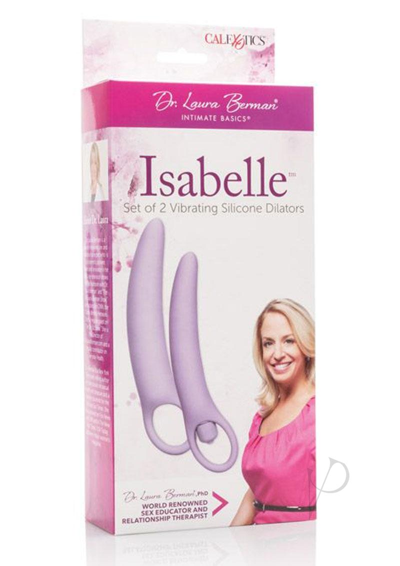 Dr. Laura Berman Isabelle Set of 2 Vibrating Silicone Dilators - Lavender