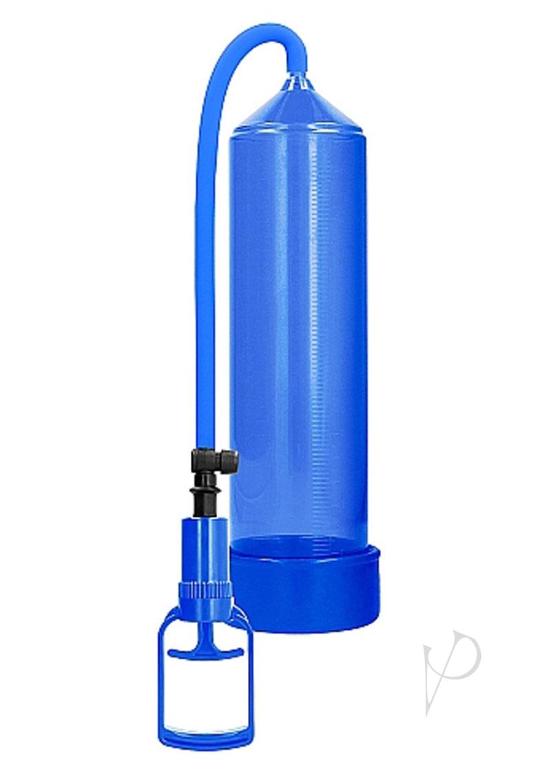 Pumped By Shots Comfort Beginner Penis Pump - Blue