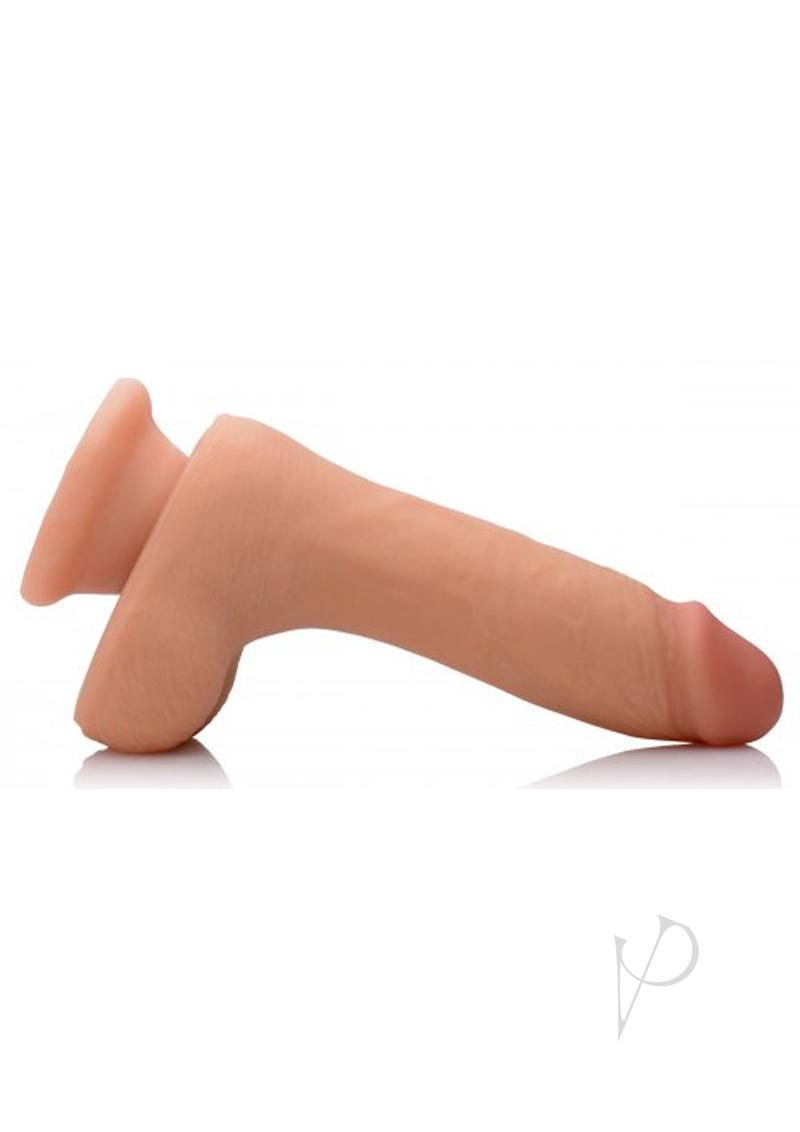 USA Cocks Dual Density Ameriskin 7in Dildo - Vanilla