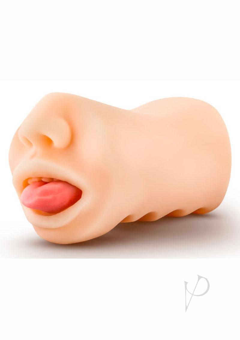 X5 Men Oral Anne Masturbator - Mouth - Vanilla