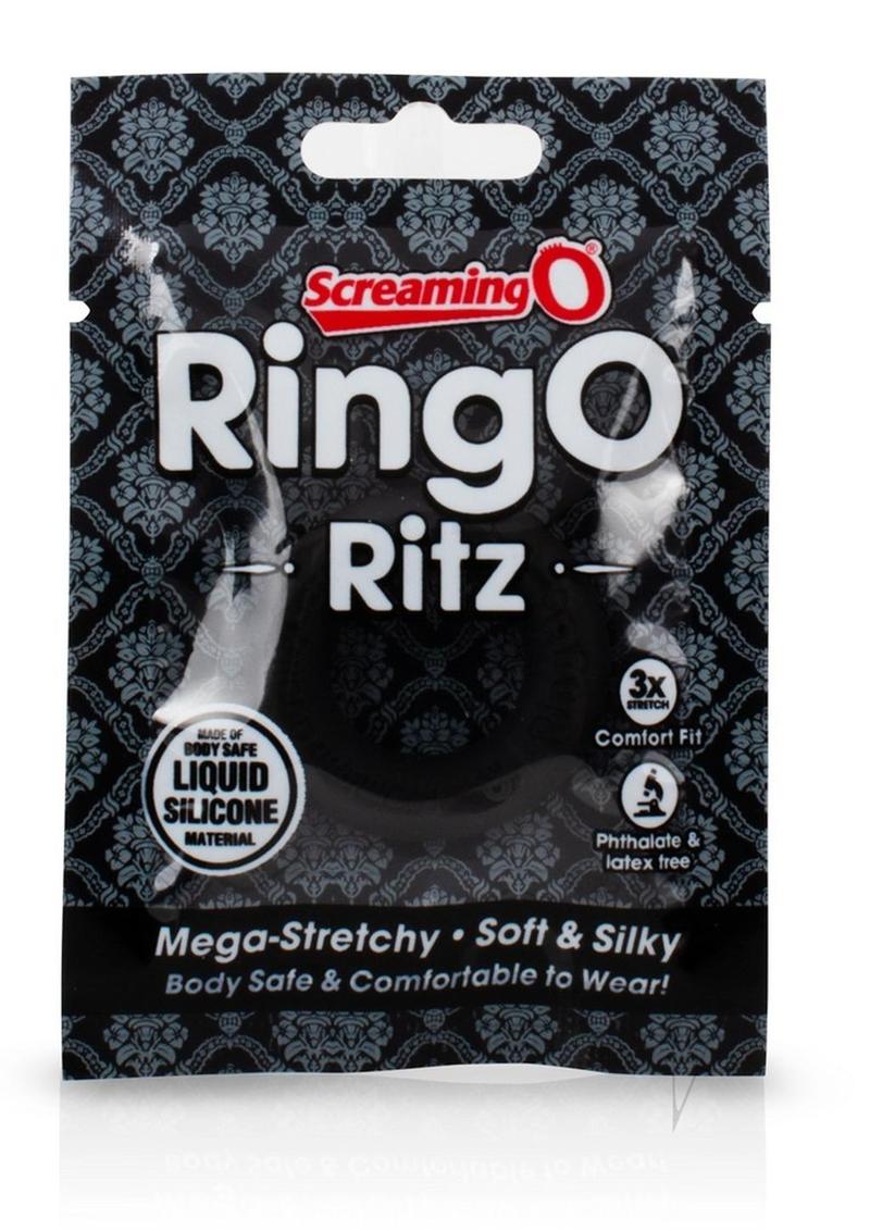RingO Ritz Individual Ring Silicone - Black