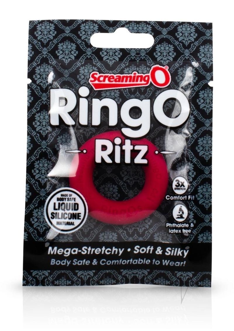 RingO Ritz Individual Ring Silicone - Red