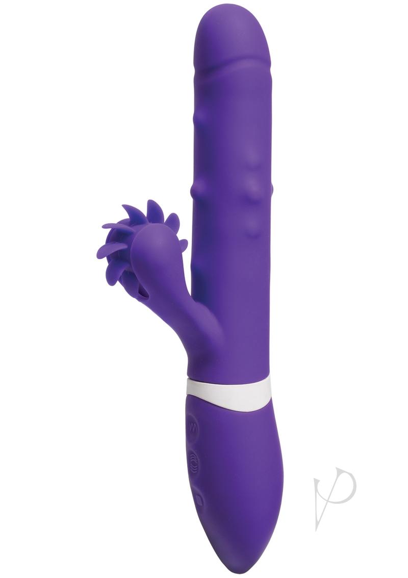 iVibe Select iRoll Silicone Vibrator Waterproof 9.5in - Purple