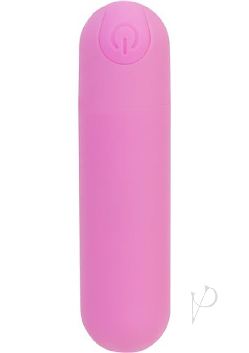 PowerBullet Essential Rechargeable Vibrating Bullet - Pink