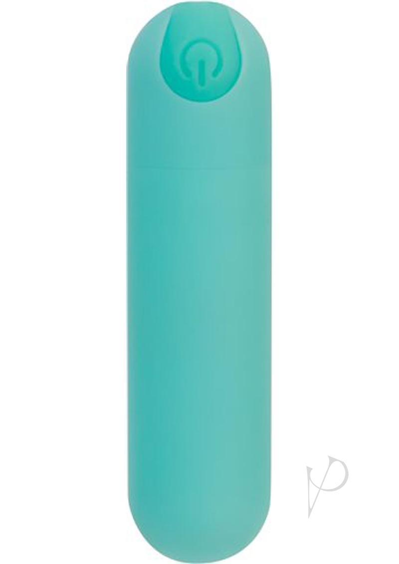 PowerBullet Essential Rechargeable Vibrating Bullet - Teal