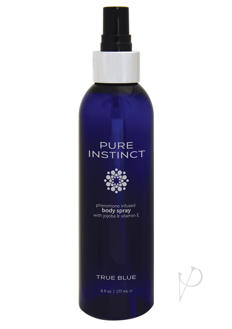 Pure Instinct Pheromone Body Spray True Blue 6oz