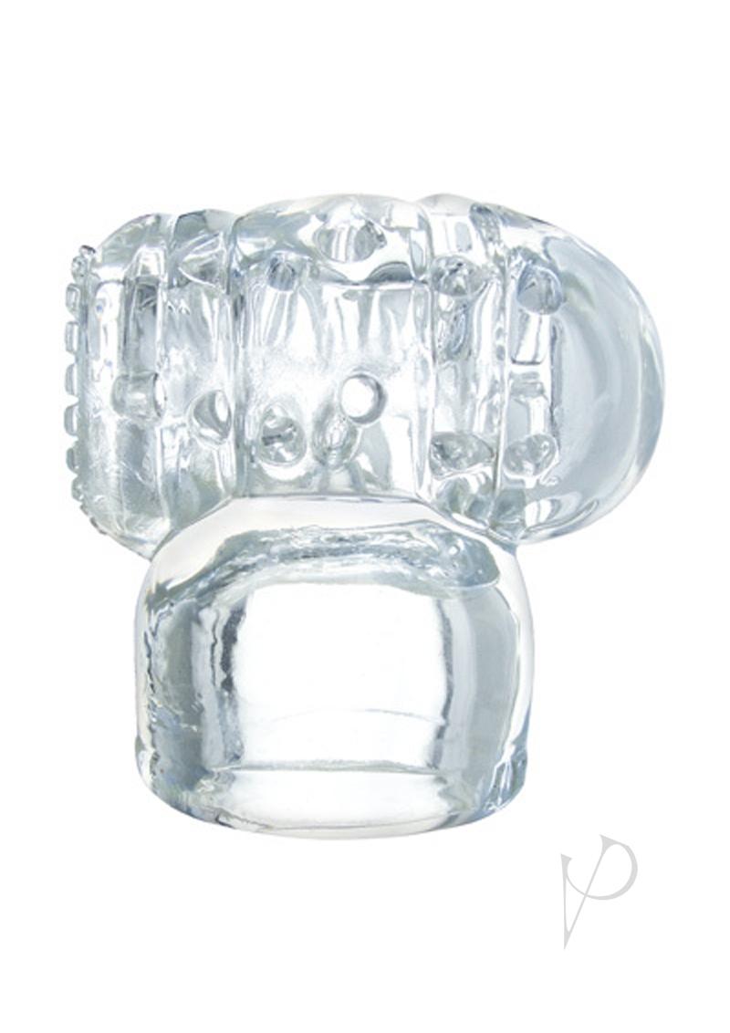 Wand Essentials Vibra Cup U-Tip Stimulator Attachment - Clear
