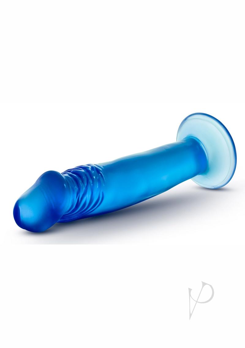 B Yours Sweet N` Small Dildo with Suction Cup 6.5in - Blue