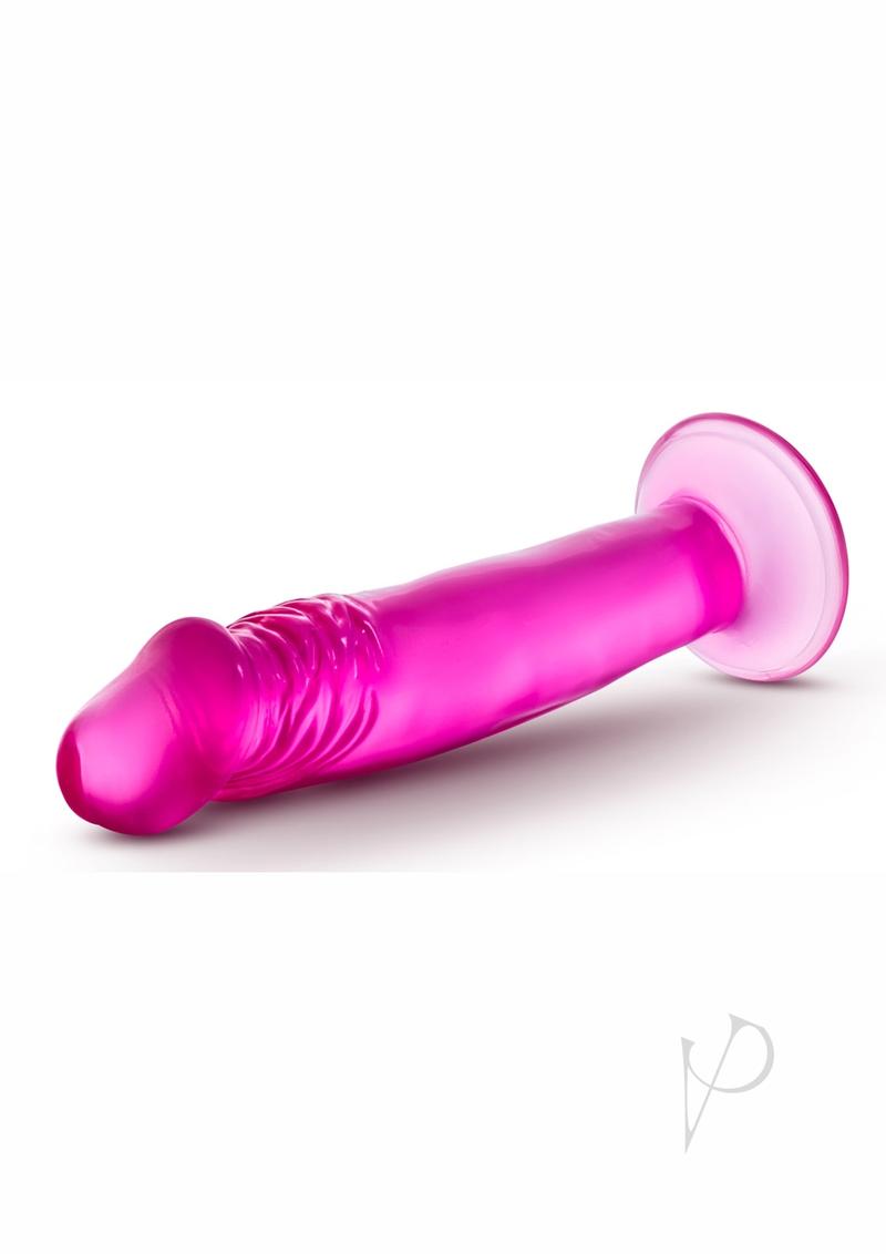 B Yours Sweet N` Small Dildo with Suction Cup 6.5in - Pink
