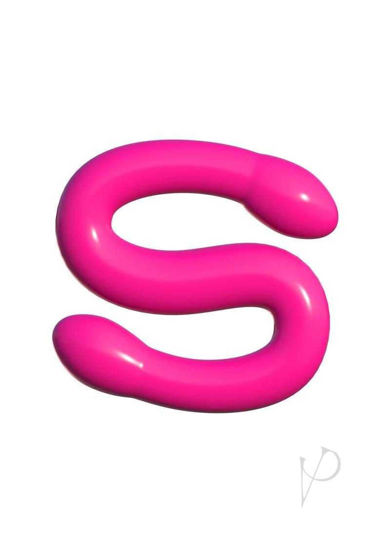 Classix Double Whammy Double Dildo 17.25in - Pink