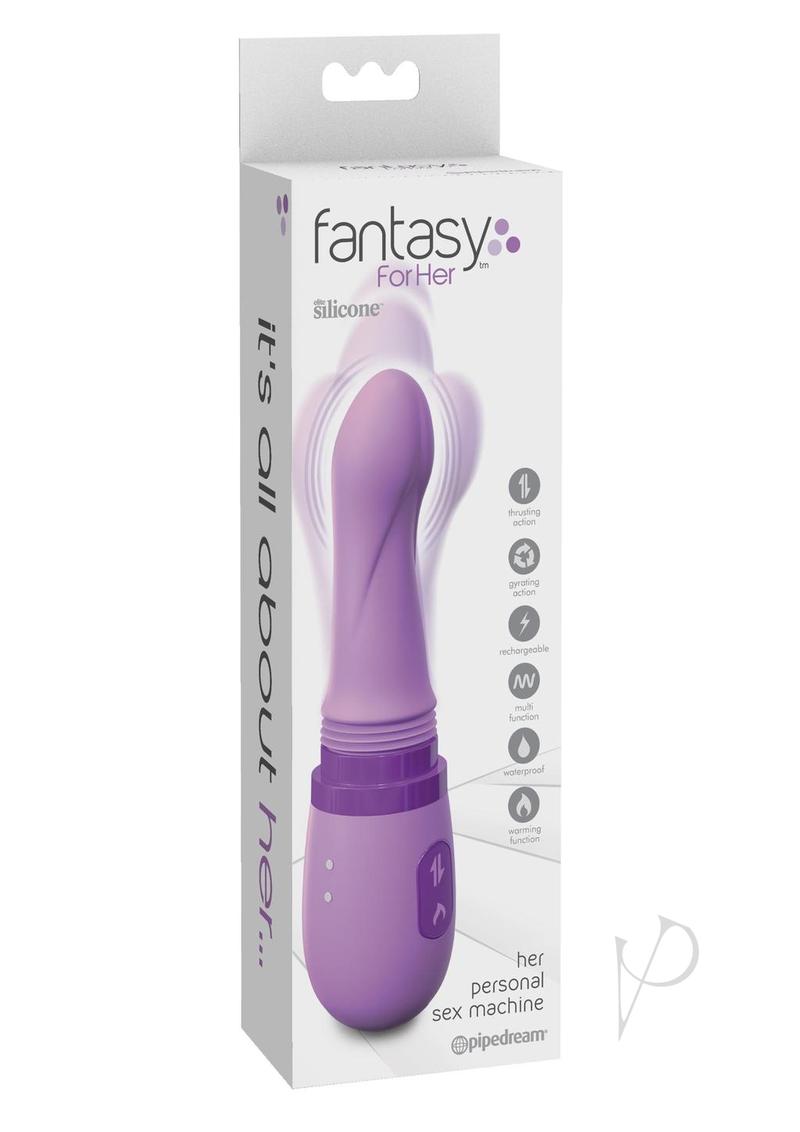Fantasy For Her Personal Thrusting and Warming Vibrator - Purple