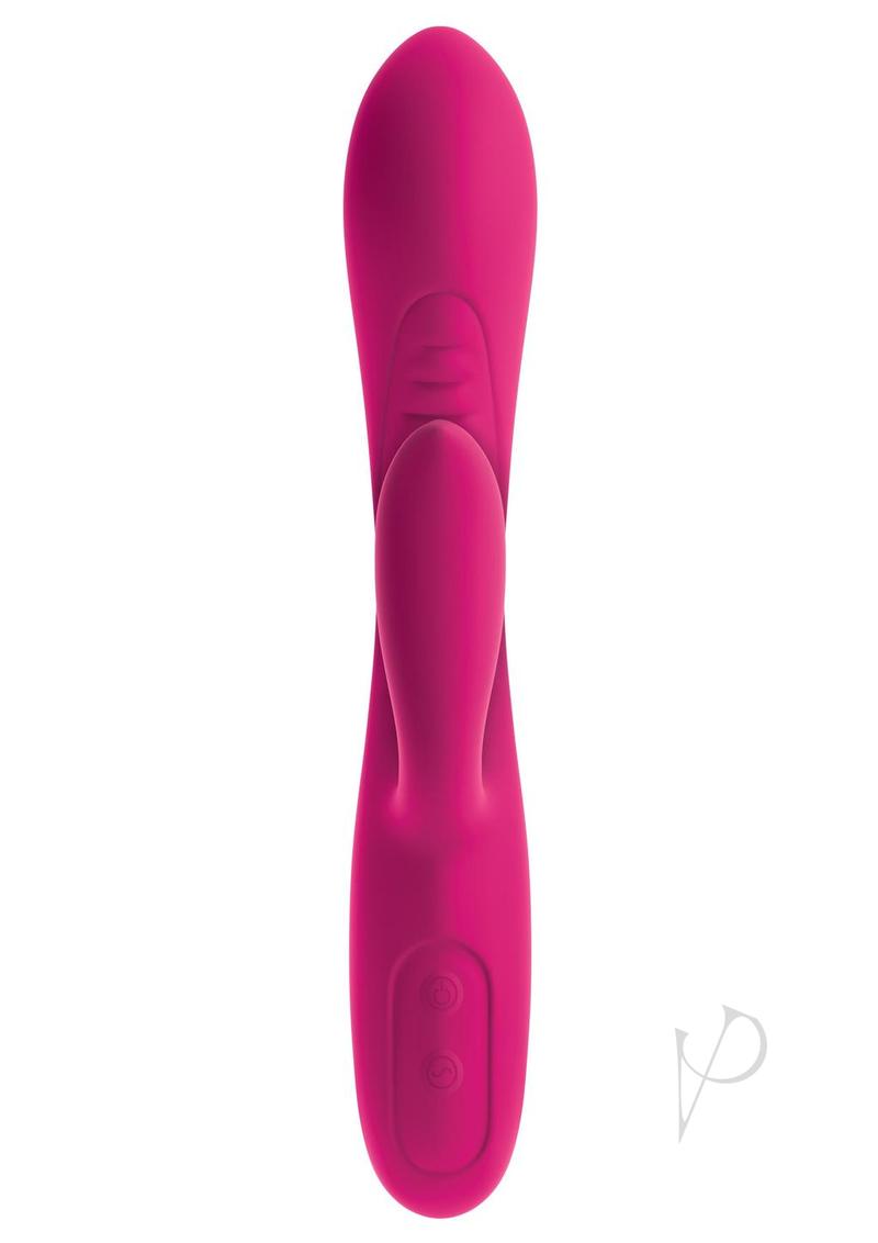 Ultimate Rabbits No 2 Vibrator Multi Speed Waterproof Rechargeable - Fuschia