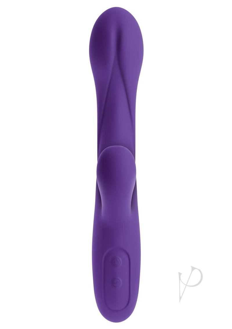 Ultimate Rabbits No 3 Vibrator Multi Speed Waterproof Rechargeable - Plum