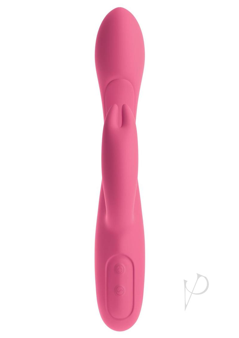 Ultimate Rabbits No 1 Vibrator Multi Speed Waterproof Rechargeable - Coral