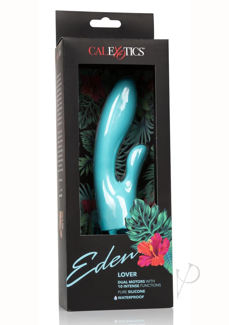 Eden Lover Silicone Dual Vibrator - Teal