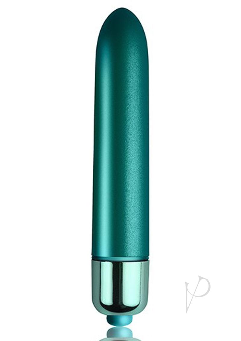 Touch Of Velvet Bullet Vibrator - Peacock Petals