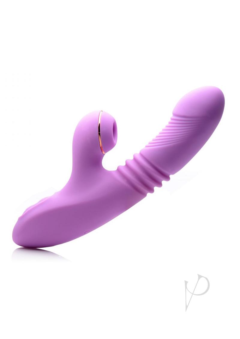 Inmi Shegasm Pro-Thrust Suction Rabbit Vibrator - Purple