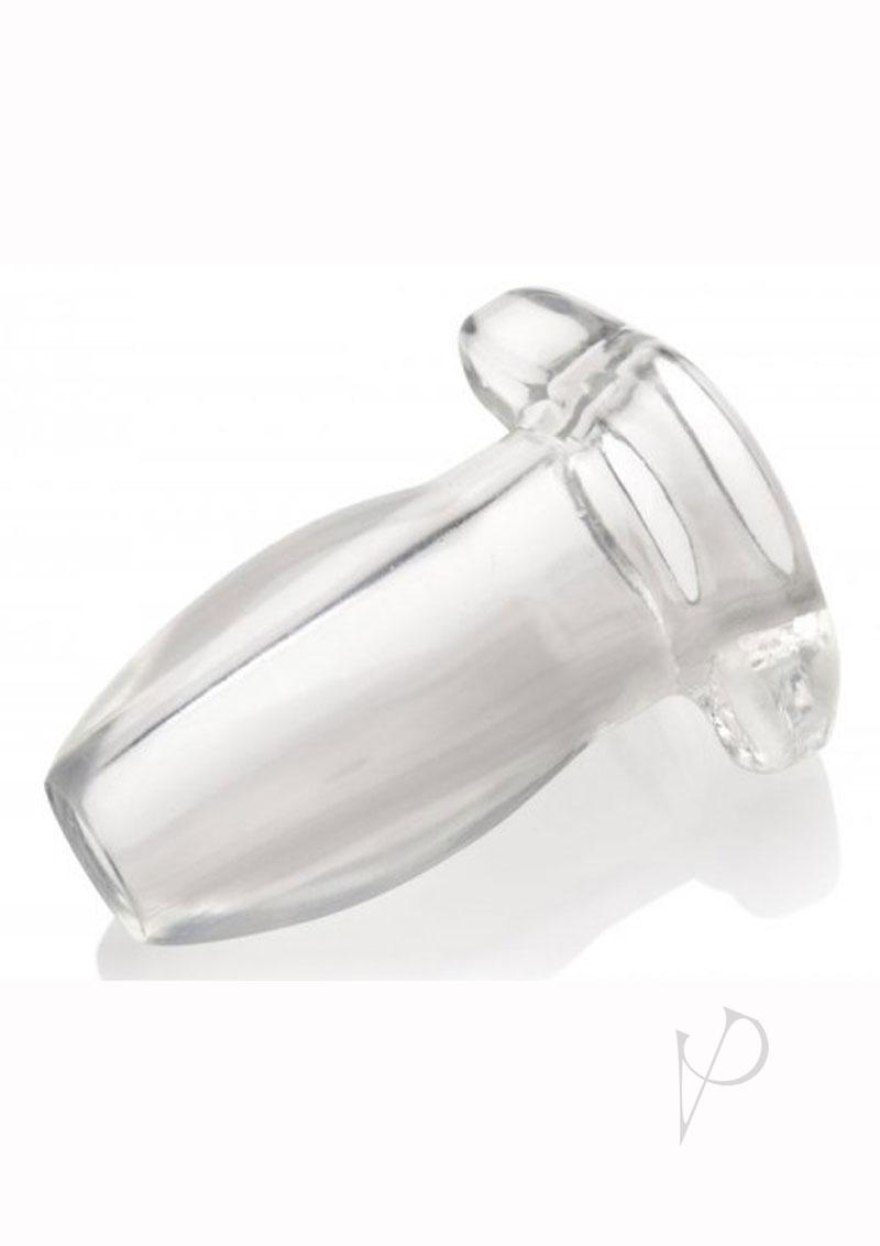Master Series Gape Glory Clear Hollow Anal Plug - Clear