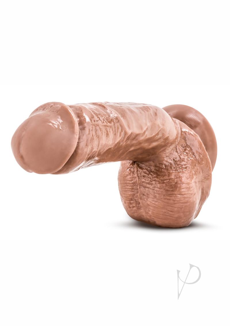 X5 Mister Grande Dildo with Balls 8.5in - Caramel