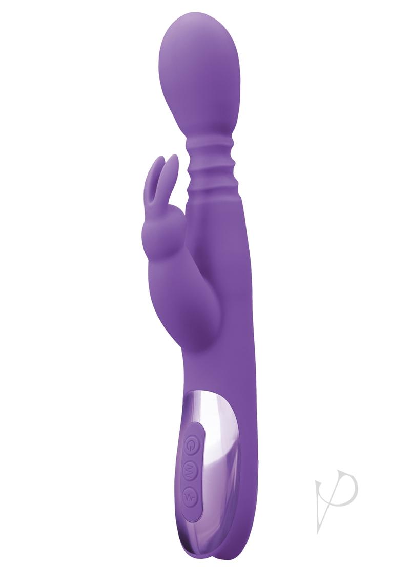 Inya Revolve Silicone Rechargeable Rabbit Vibrator - Purple