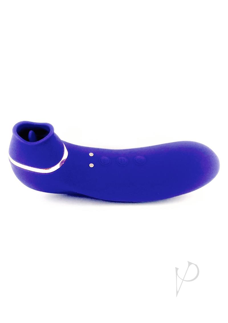Nu Sensuelle Trinitii Triple Action Rechargeable Silicone Vibrator - Ultra Violet
