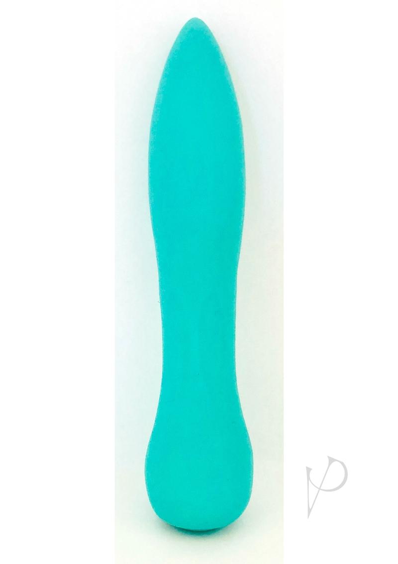 Nu Sensuelle Bobbii XLR8 Rechargeable Silicone Vibrator - Electric Blue