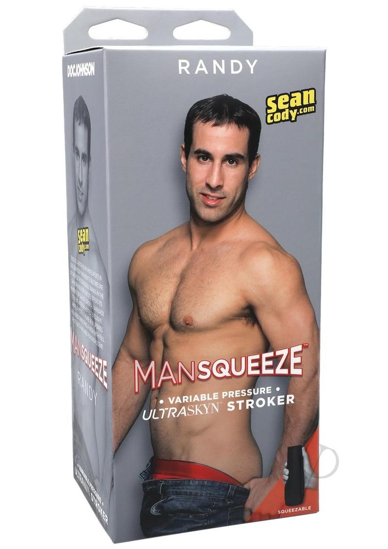 Man Squeeze Randy Ultraskyn Masturbator - Butt - Vanilla