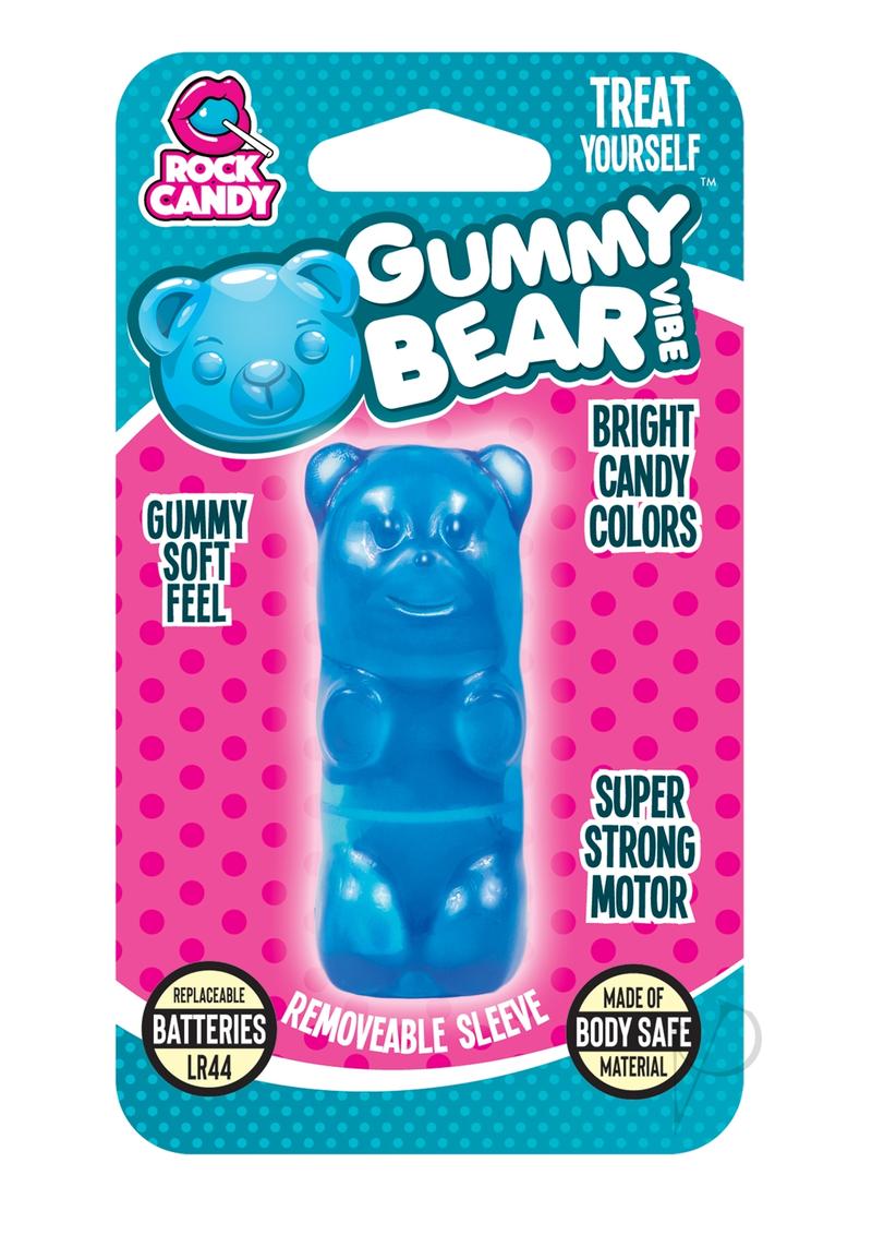 Gummy Bear Bullet Vibrator - Blue