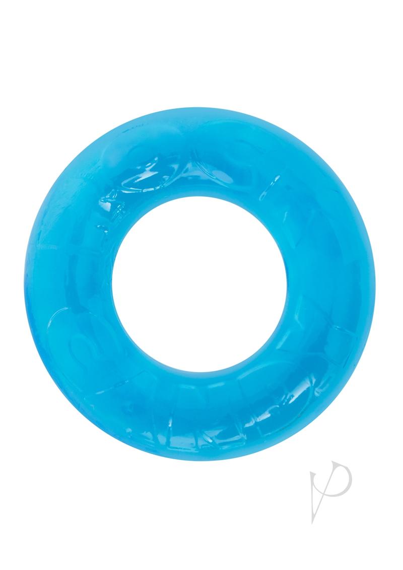 Gummy Cock Ring - Blue