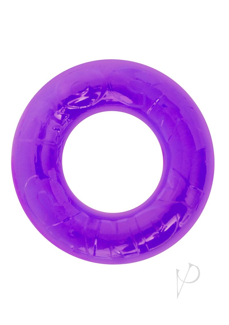 Gummy Cock Ring - Purple