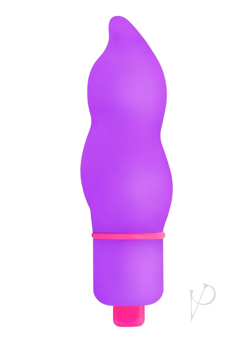 Fun Size Swirls Bullet Vibrator - Purple
