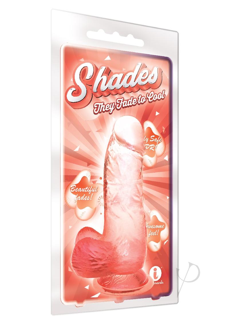 Shades Gradient Dildo 6in - Coral