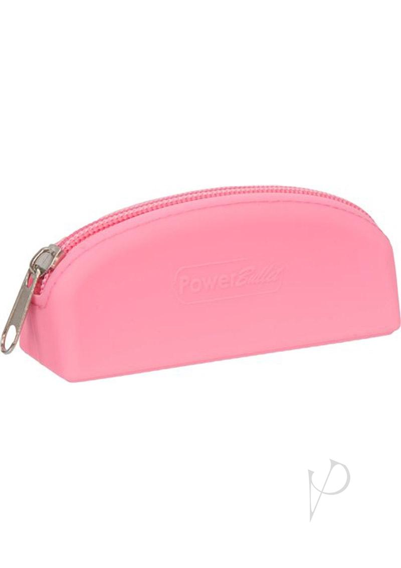 PowerBullet Silicone Storage Bag with Zipper - Pink