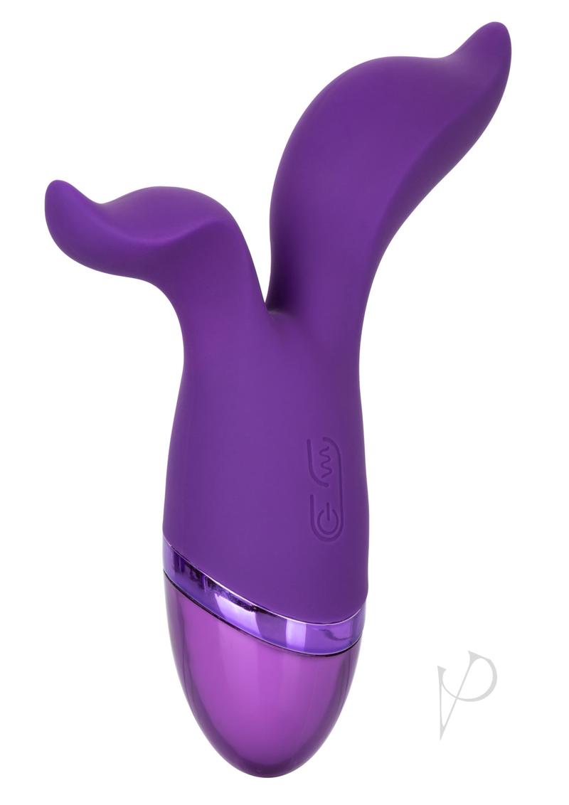 Aura Duo Multi Function Silicone USB Rechargeable Waterproof Purple