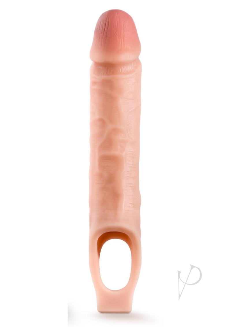 Performance Plus Silicone Cock Sheath Penis Extender 10in - Vanilla