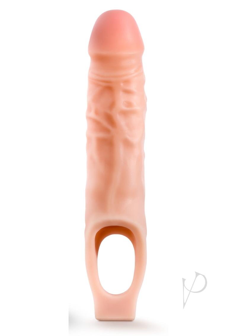 Performance Plus Silicone Cock Sheath Penis Extender 9in - Vanilla