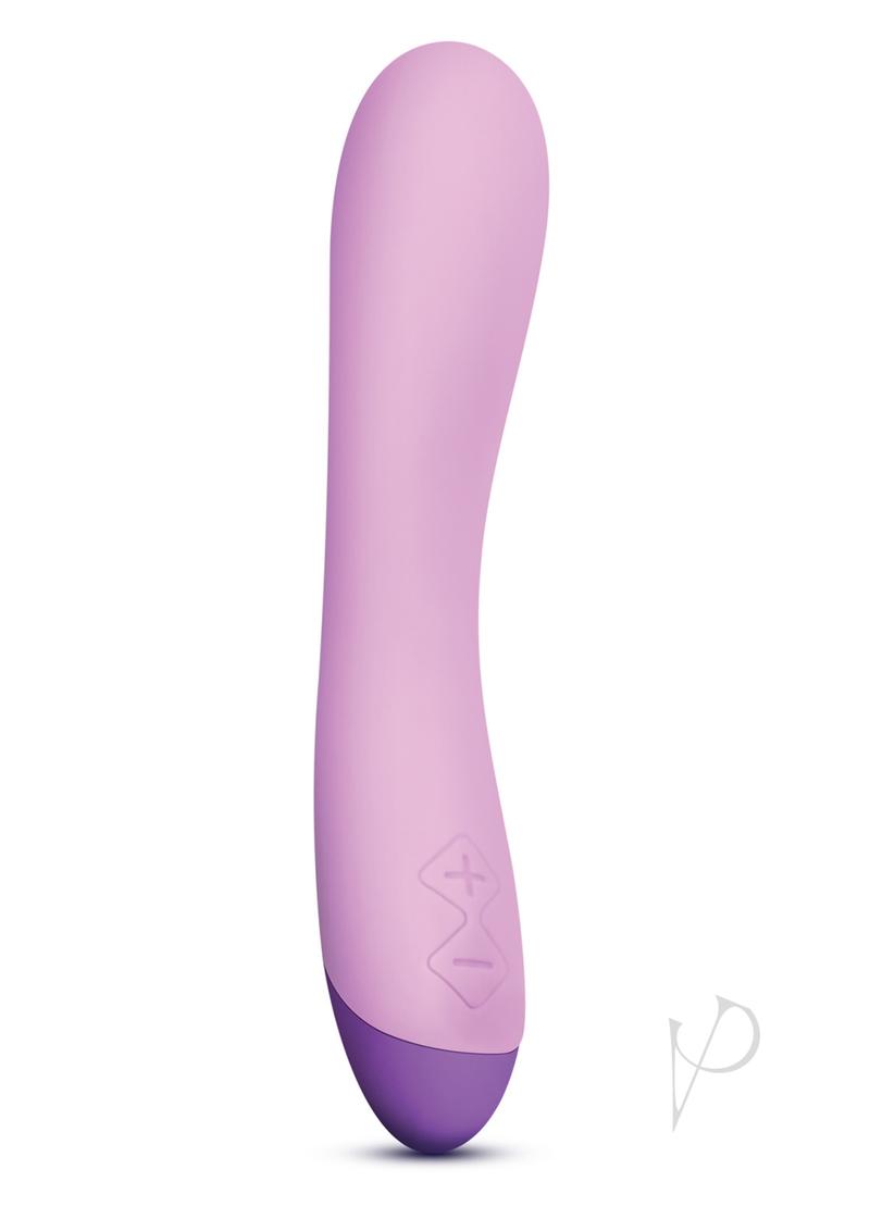 Wellness G Curve Rechargeable Silicone G-Spot Vibrator - Purple