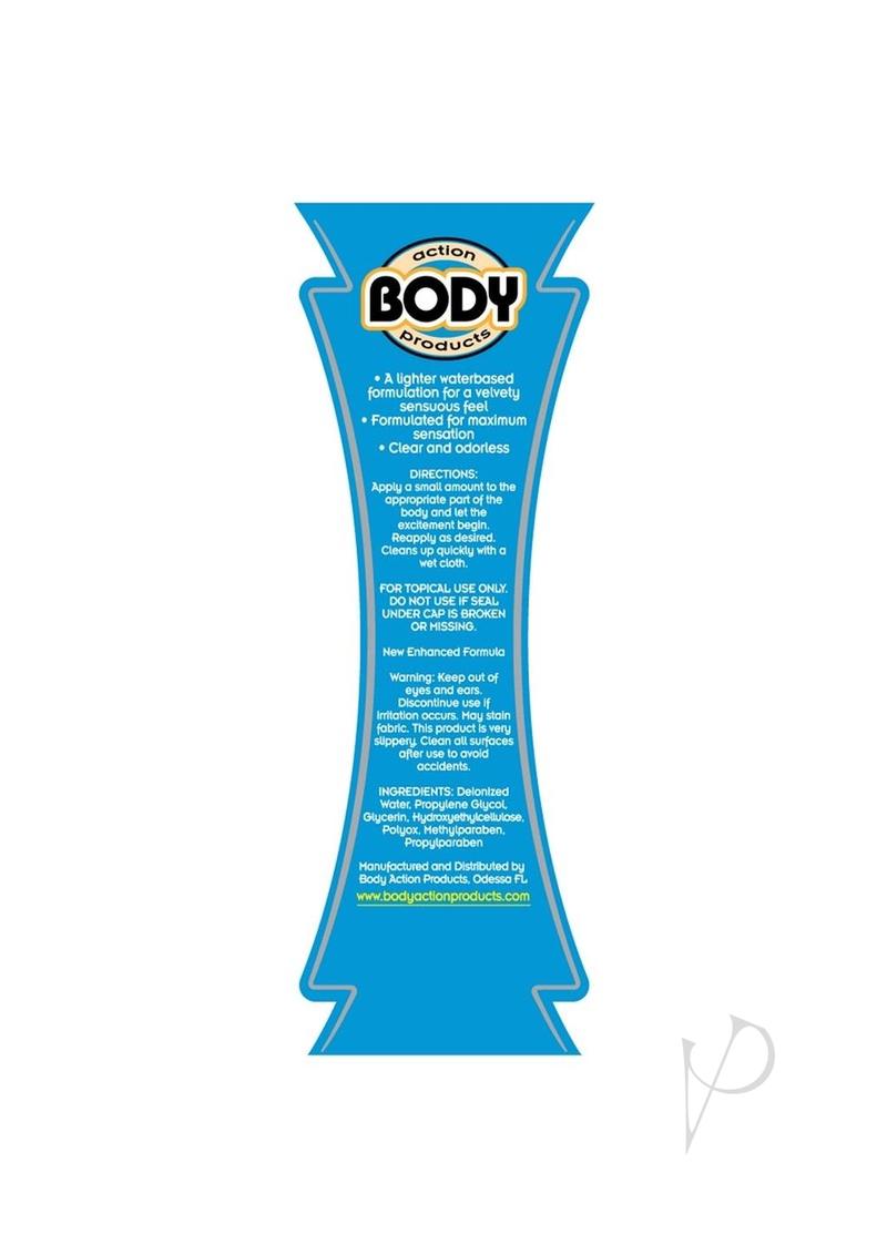 Body Action Ultra Glide Water Based Lubricant 4.4 oz