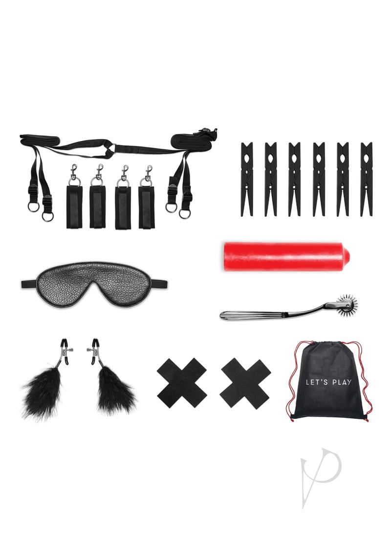 Lux Fetish Sensory Experience Bedspreaders Set (7 piece set)