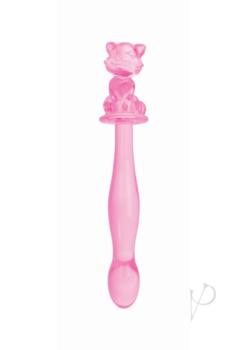 Glass Menagerie Kitty Dildo - Pink