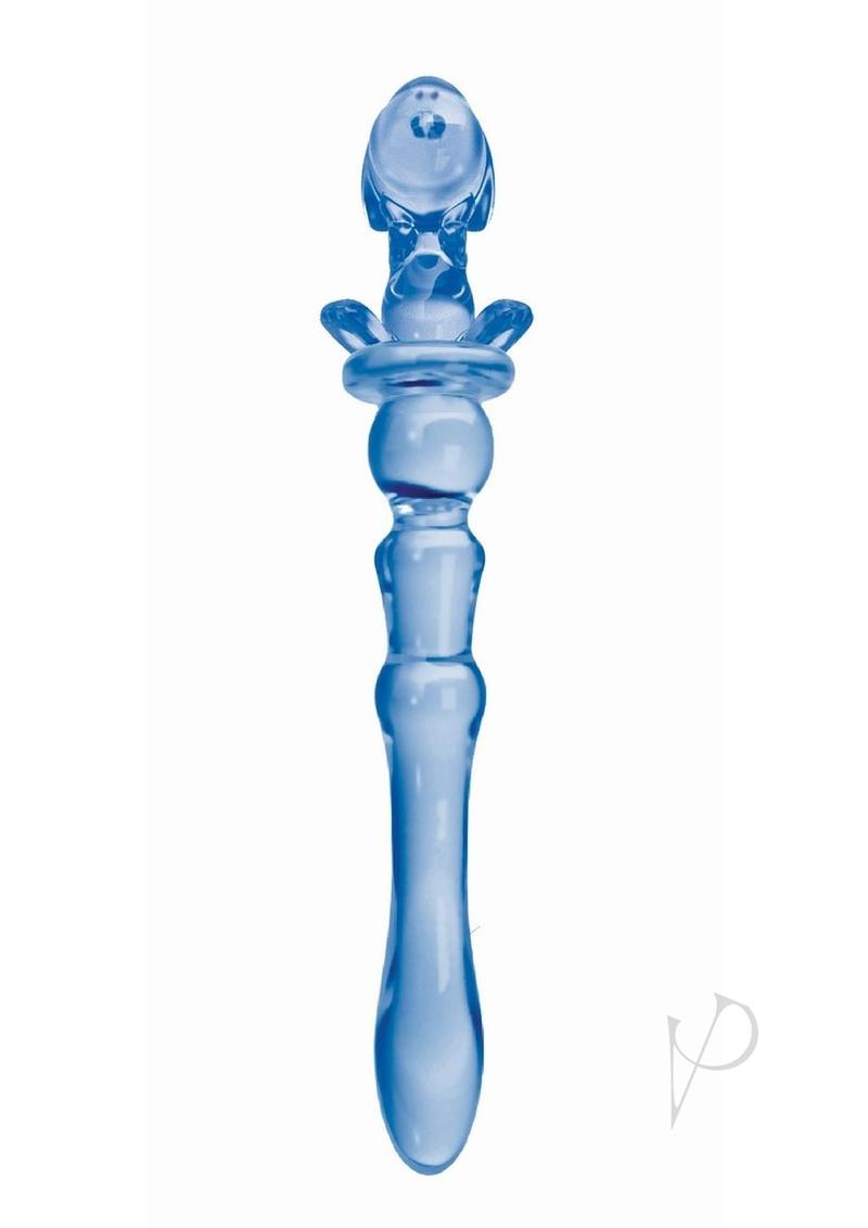 Glass Menagerie Puppy Dildo - Blue