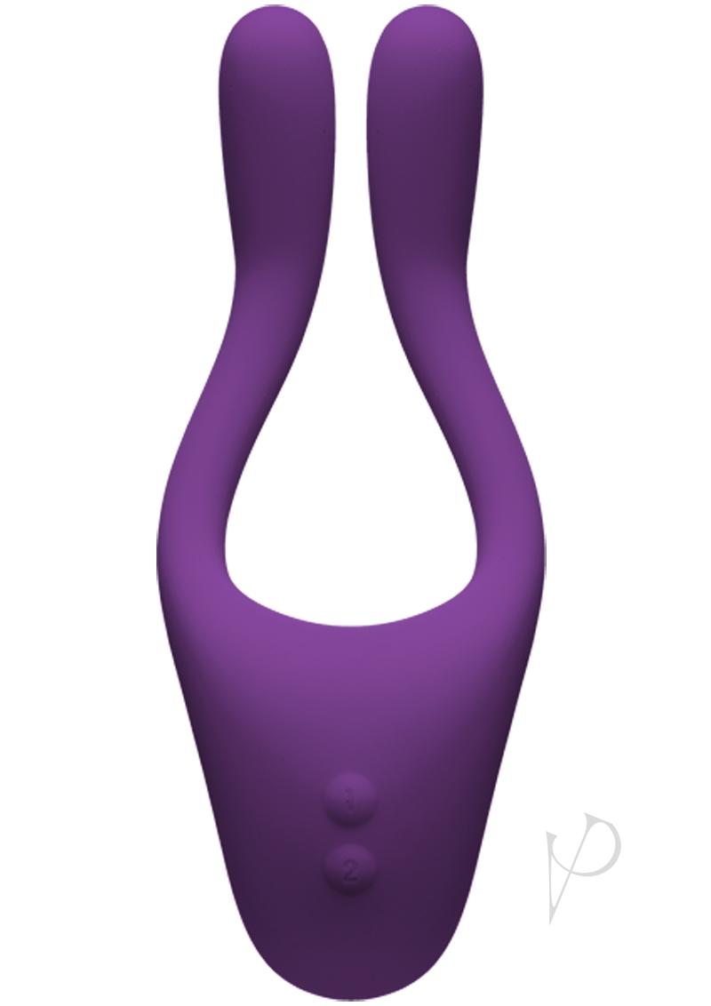Tryst V2 Bendable Silicone Massager with Remote Control - Purple