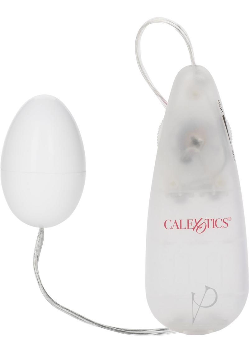Pocket Exotics Vibrating Egg with Wired Remote Control - Ivory