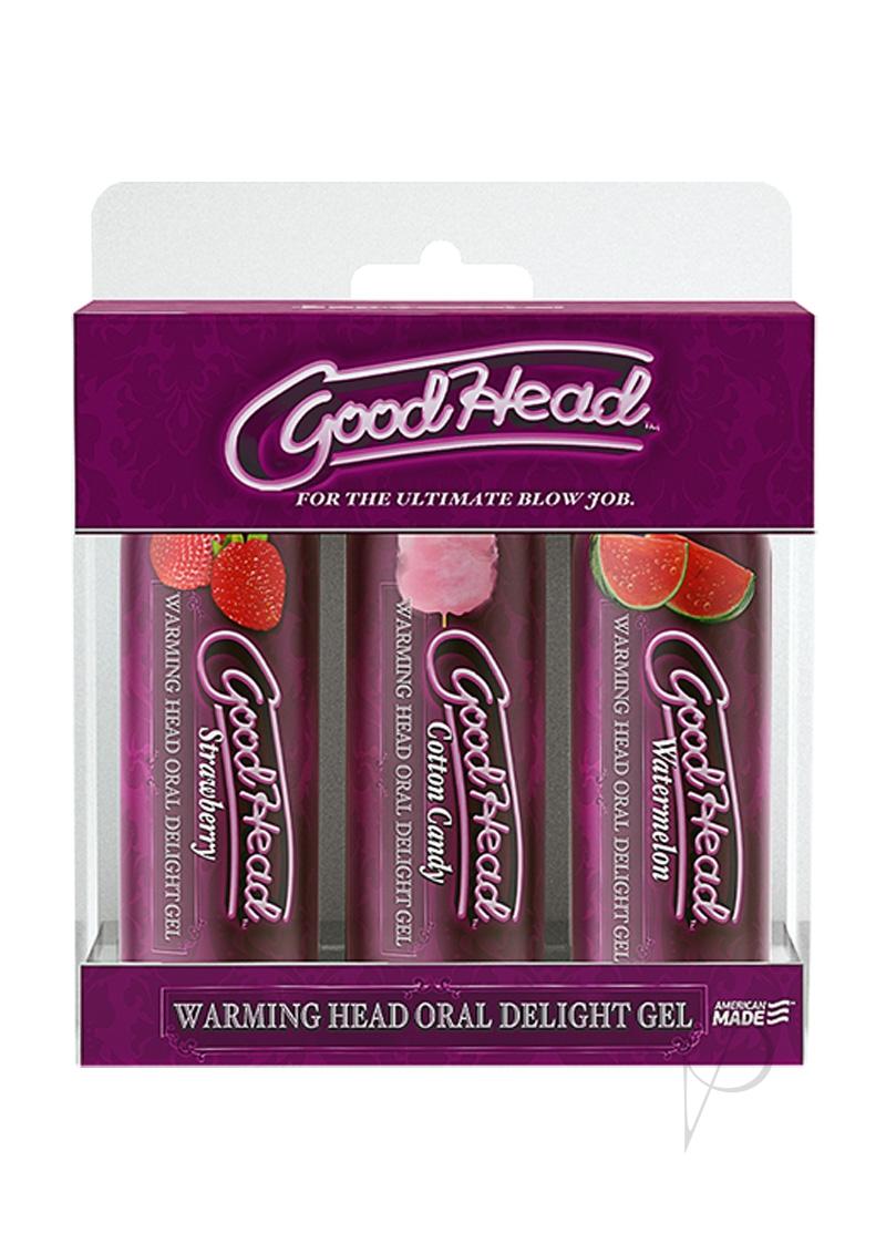 GoodHead Warming Head Oral Delight (3pc Set) Assorted Flavors