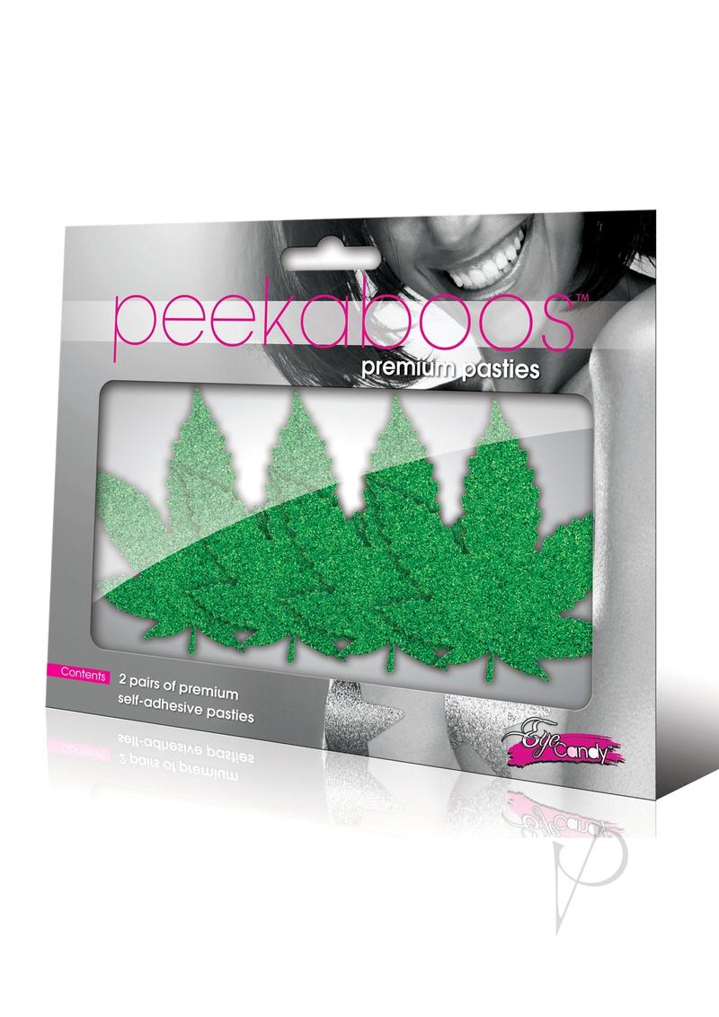 Peekaboo Mary Jane Pasties - Green
