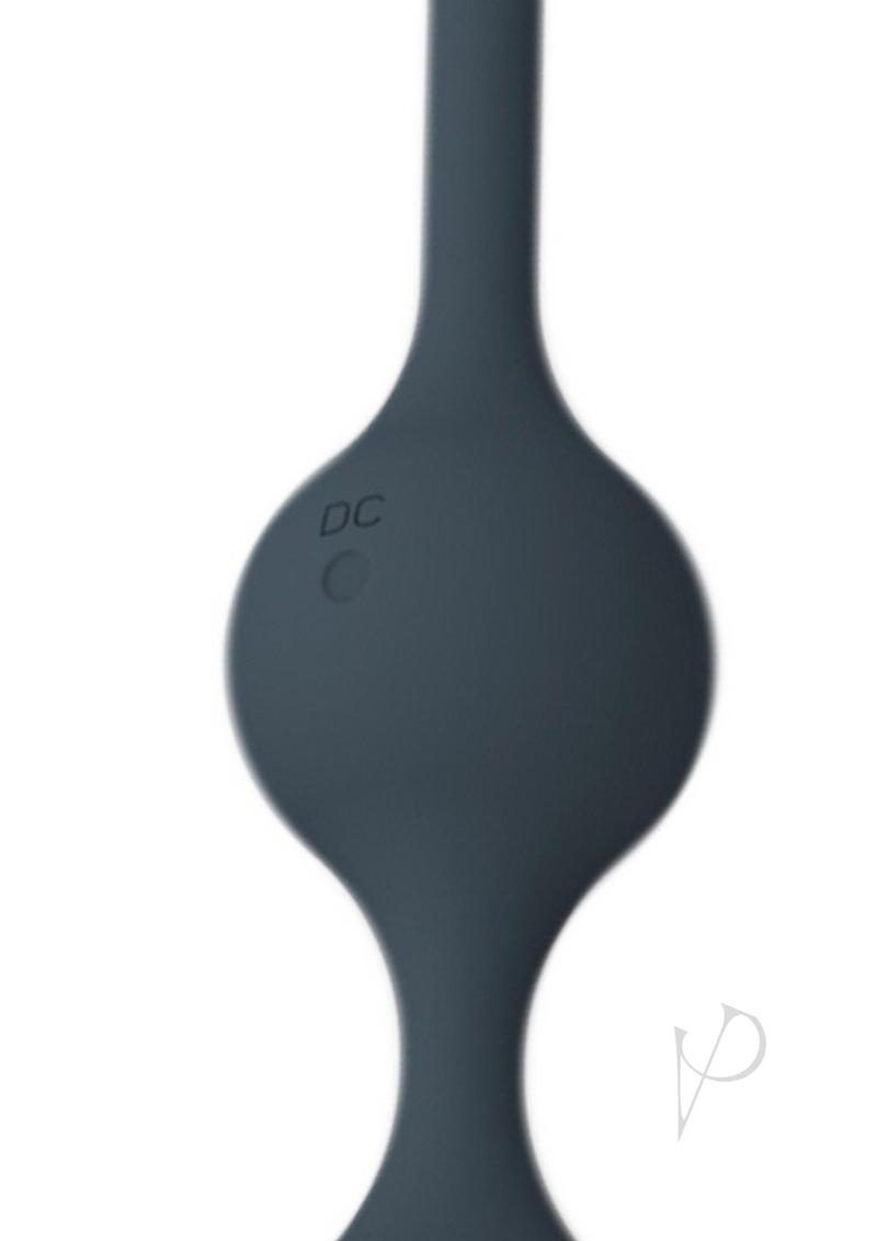 Nexus Quattro Silicone Rechargeable Vibrating Pleasure Beads - Black