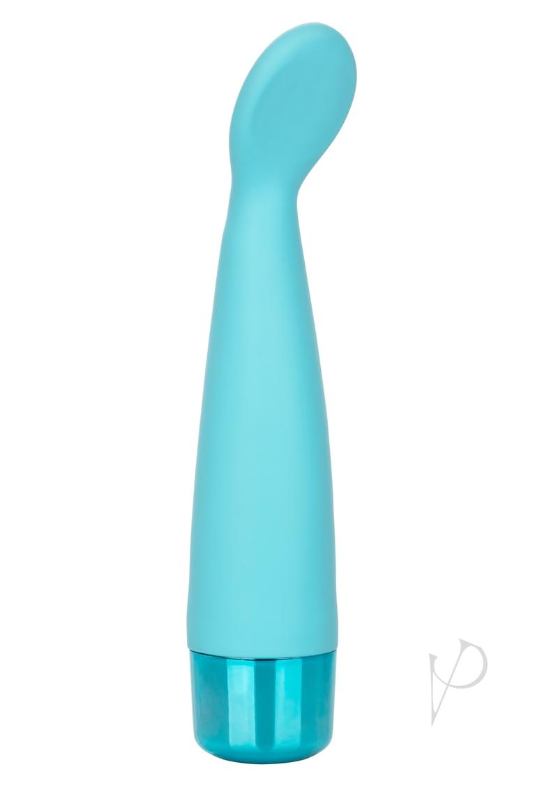 Eden Scoop Silicone Vibrator - Blue