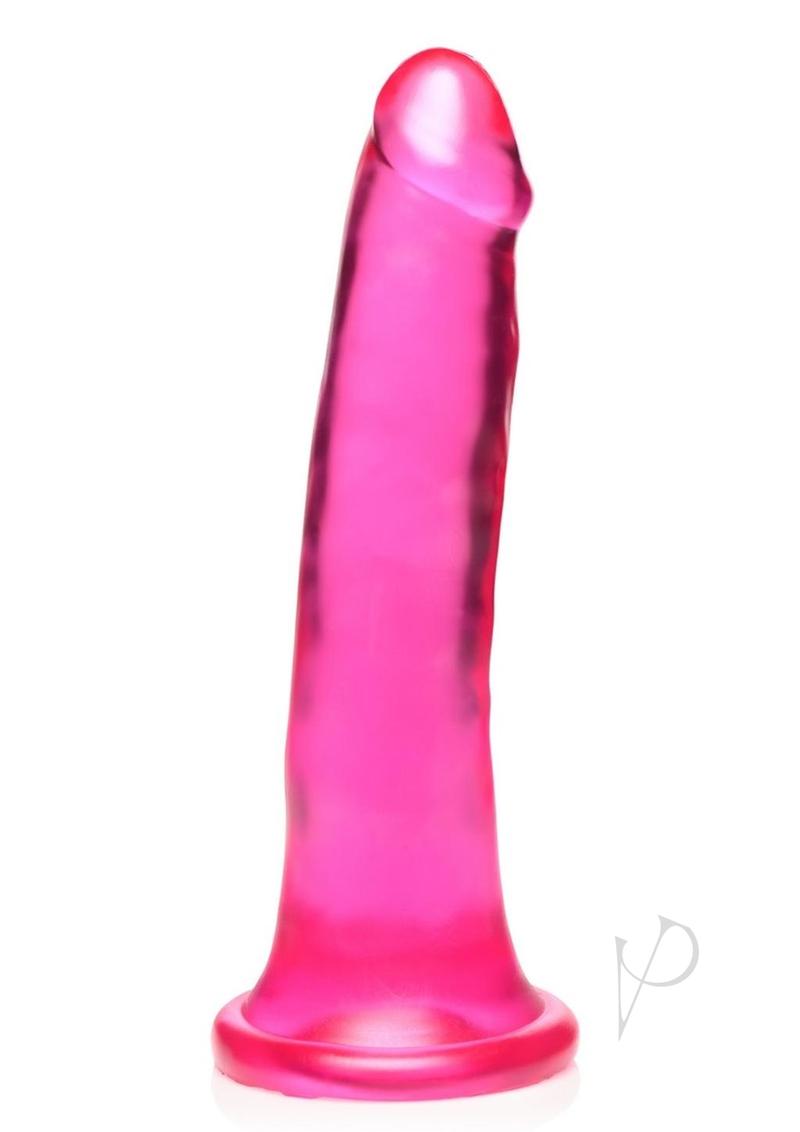 Lollicock Slim Stick Dildo 8in - Cherry Ice