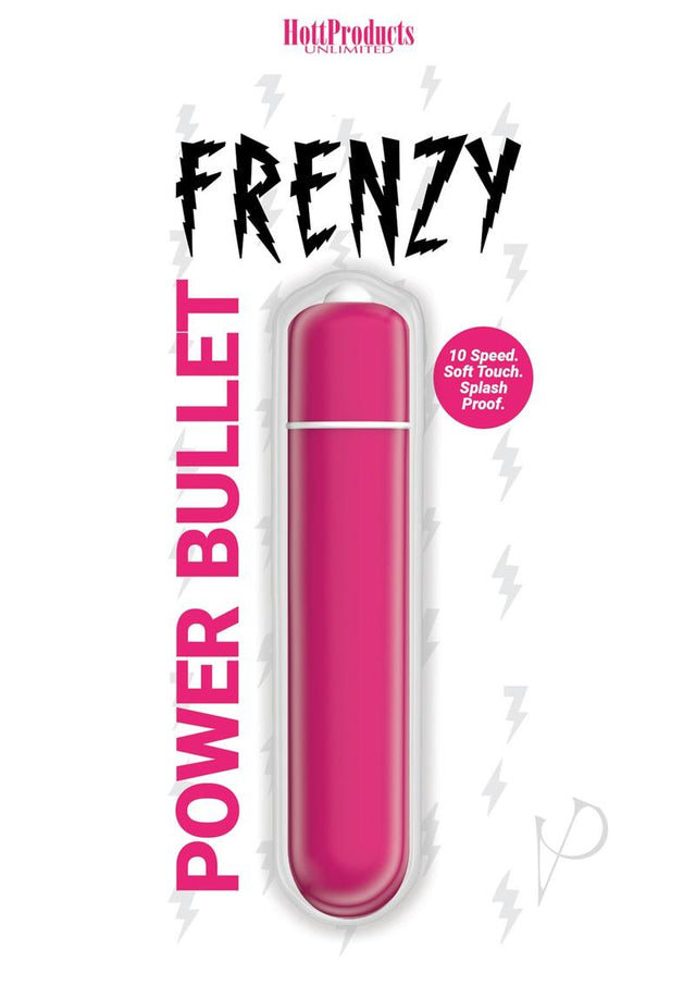 Frenzy Silicone Bullet - Pink